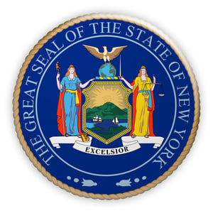Image: Great Seal of New York State | Consent from Department of Financial Services, Board of Regents and Department of Tax and Finance