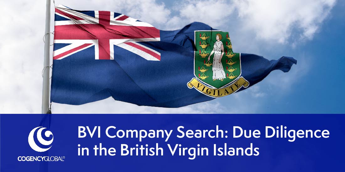 BVI Company Search: Due Diligence in the British Virgin Islands