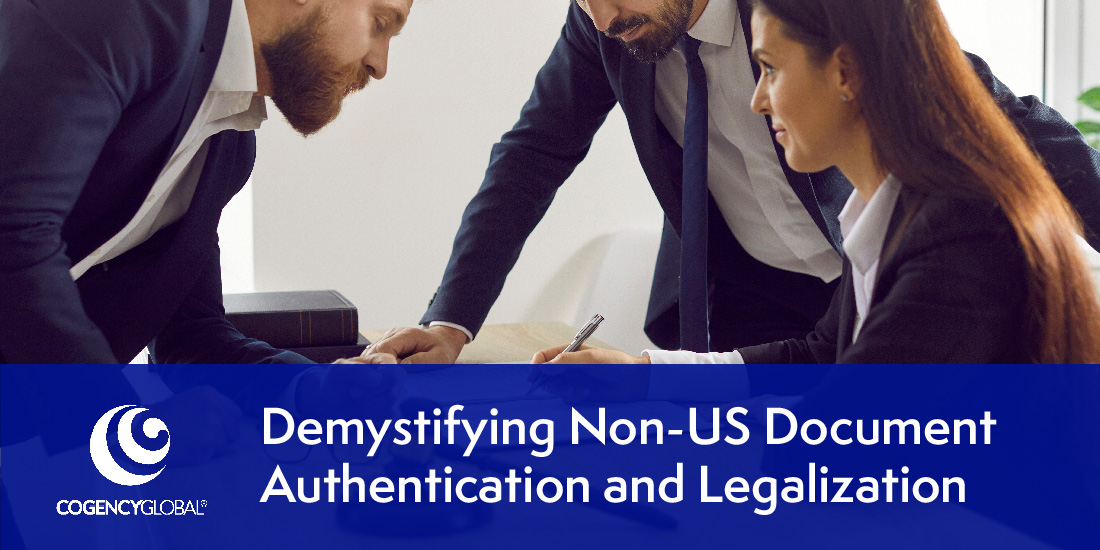 Demystifying Non-US Document Authentication and Legalization