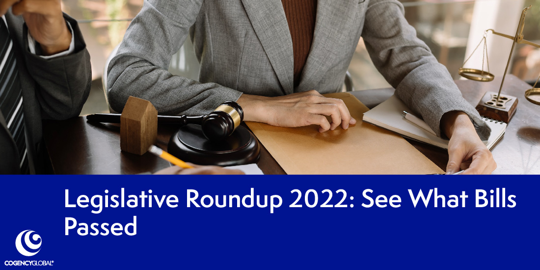 Legislative Roundup: Some Notable Corporate and UCC Legislative Changes from 2022